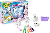 Crayola Washimals Peculiar Pets - Activiteitenset Kleuren, Wassen en Opnieuw Kleuren met Fantastische Dieren, Aanbevolen Leeftijd: vanaf 3 jaar