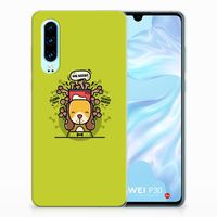 Huawei P30 Telefoonhoesje met Naam Doggy Biscuit