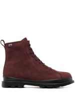 Camper bottines Brutus en cuir - Rouge