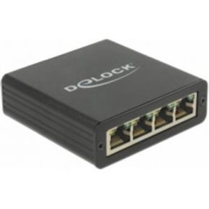 Delock 62966 Adapter USB 5 Gbps naar 4x Gigabit LAN