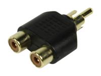 HQ RCA naar 2x RCA audio adapter