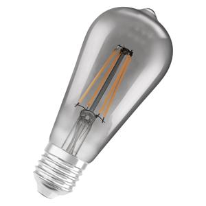 LEDVANCE SMART BTE60D 6W/827 230V FILSME27X1LEDV SMART+ Energielabel: F (A - G) E27 6 W Warmwit