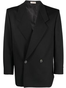 Fear Of God blazer en laine vierge à boutonnière croisée - Noir