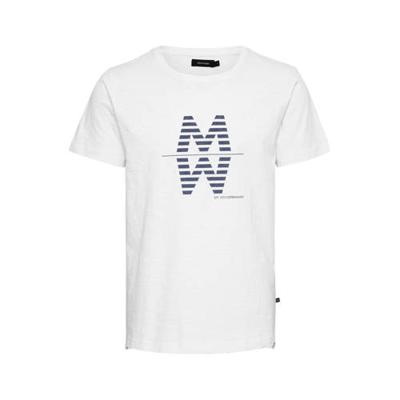 Matinique T-shirt MAslubon met printopdruk wit