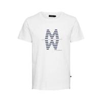 Matinique T-shirt MAslubon met printopdruk wit