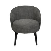 Dutchbone Waldo fauteuil anthracite