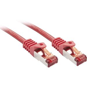 LINDY 47366 RJ45 Netwerkkabel, patchkabel 5.00 m Rood 1 stuk(s)