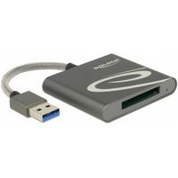 DeLOCK 91583 geheugenkaartlezer USB 3.2 Gen 1 (3.1 Gen 1) Grijs - thumbnail