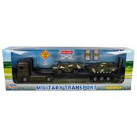 2-play Die-cast Vrachtwagen Transporter met Tanks, 24cm - thumbnail