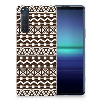 Sony Xperia 5II TPU bumper Aztec Brown - thumbnail