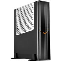 SilverStone Technology SST-RVZ02B-W Raven Mini-ITX Gamer PC-behuizing met kijkvenster, zwart