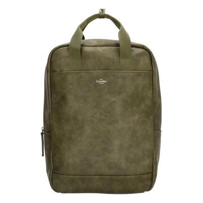 Charm London Farringdon Laptop Rugzak olijf backpack Charm London Farringdon Laptop Rugzak olijf backpack
