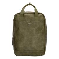 Charm London Farringdon Laptop Rugzak olijf  backpack