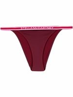 Stella McCartney culotte à taille à logo - Rouge