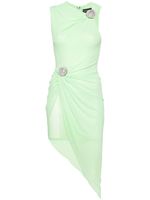 David Koma robe asymétrique Crystal Ball - Vert - thumbnail