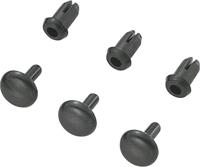 TRU COMPONENTS TC-SRR-355K203 spreidklinknagel gat Ø 3mm zwart 1000st.