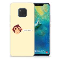 Huawei Mate 20 Pro Telefoonhoesje met Naam Monkey - thumbnail