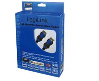 LogiLink CHB1101 HDMI-kabel HDMI Aansluitkabel HDMI-A-stekker, HDMI-A-stekker 1.00 m Zwart 4K UHD - thumbnail