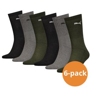 Puma Sportsokken 6-pack Green Combo-39/42