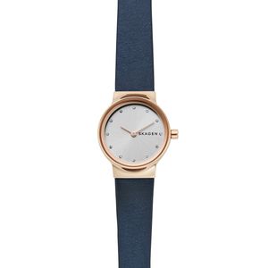 Horlogeband Skagen SKW2744 Leder Blauw 12mm