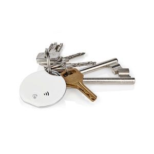 Keyfinder | Batterij Gevoed | 1x CR2032 | Incl. batterijen | Batterijlevensduur tot: 1 Jaar | Wit