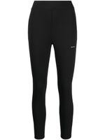 TEAM WANG design legging à logo imprimé - Noir