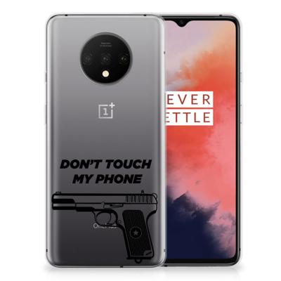 OnePlus 7T Silicone-hoesje Pistol DTMP OnePlus 7T Silicone-hoesje Pistol DTMP