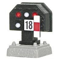 Viessmann 4018 H0 lichtsignaal laag spoorblokkeringssignaal klaar model DB