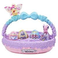 HATCHIMALS CollEGGtibles, Family Spring Basket met 6 Bunny karakters, kinderspeelgoed voor kinderen vanaf 5 jaar