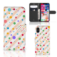 Apple iPhone X | Xs Telefoon Hoesje Dots - thumbnail