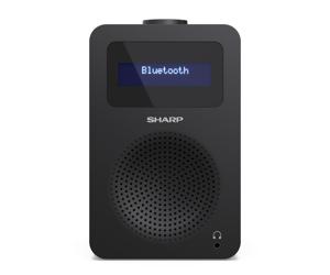 Sharp DR-430 Radio DAB+, DAB, FM Bluetooth Zwart