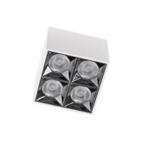 Nowodvorski Witte opbouwspot Midi Led 2x2 leds - 4000K 10051 - thumbnail