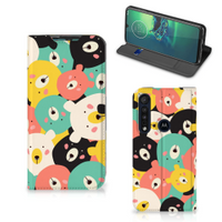 Motorola G8 Plus Magnet Case Bears - thumbnail