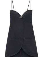 Courrèges robe Ellipse - Noir