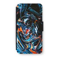 Black Unicorn: iPhone 7 Plus Flip Hoesje - thumbnail