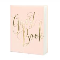 Gastenboek Pink & Gold