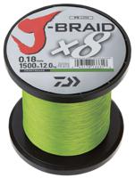 Daiwa J-Braid X8E chartreuse 100m 0.06 mm 4kg - thumbnail