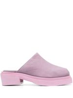 Eckhaus Latta mules Zoe 55 mm en cuir - Rose