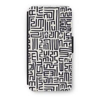 Moroccan Print: iPhone 8 Plus Flip Hoesje