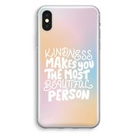 The prettiest: iPhone XS Transparant Hoesje - thumbnail