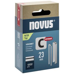 Novus Tools 042-0803 Nieten met smalle rug Type 4 1000 stuk(s) Afm. (l x b x h) 23 x 6.1 x 23 mm