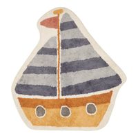 Little Dutch vloerkleed Boat Blue Maat