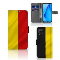 Huawei P40 Lite Bookstyle Case Belgische Vlag - thumbnail