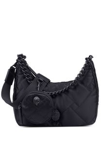 Kurt Geiger London sac à bandoulière matelassé à détail de chaîne - Noir