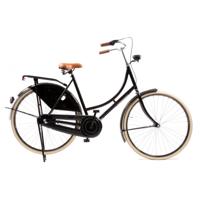 Avalon Omafiets Oma Export 28 Inch 57 cm Dames 3V Terugtraprem Zwart