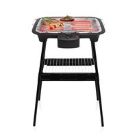 Tristar BQ-2883 Staande grill Elektrisch Met voet Zwart - thumbnail