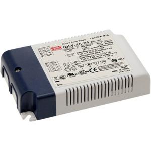 Mean Well IDLV-45A-36 LED-driver, LED-transformator Constante spanning 45 W 0 - 1.25 A 36 V/DC Dimbaar, PFC-schakeling, Overbelastingsbescherming,