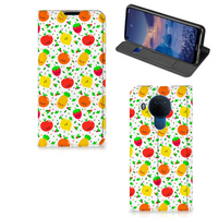 Nokia 5.4 Flip Style Cover Fruits - thumbnail