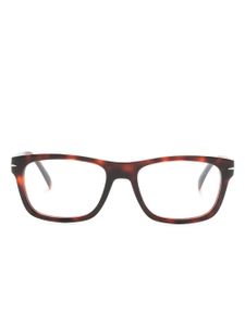 Eyewear by David Beckham lunettes de vue DB 7011 à monture rectangulaire - Rouge