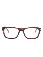 Eyewear by David Beckham lunettes de vue DB 7011 à monture rectangulaire - Rouge - thumbnail